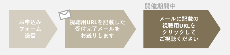 ご視聴までの流れ